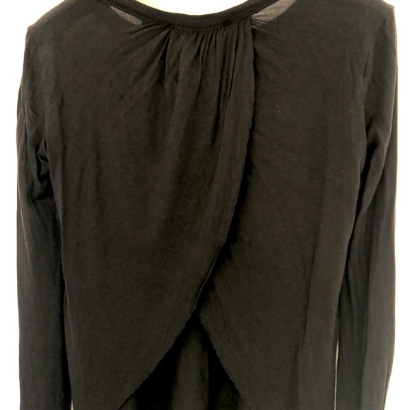 A.L.C back vent long sleeve top - Picture 7 of 7